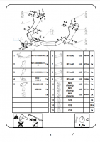 Фаркоп на Газель NEXT цельно металлический фургон 2016-, Газель NEXT бортовая, кроме удлиненной базы 2016- без подрезки бампера. Тип шара: F. Нагрузки 2500/120 кг, масса фаркопа 27,1 кг (без электрики в комплекте) - 5614-F Oris от магазина ФаркопРос